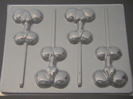 206x Him In Her Sex Chocolate or Hard Candy Lollipop Mold